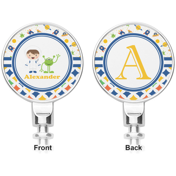 Boy's Space & Geometric Print Corkscrew - Apvl