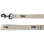 Boy's Space & Geometric Print Deluxe Dog Leash (Personalized)