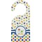 Boy's Space & Geometric Print Door Hanger (Personalized)