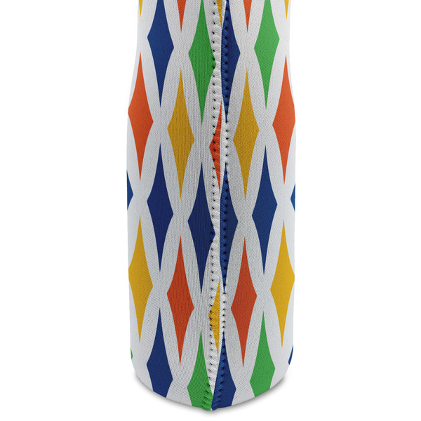 Boy's Space & Geometric Print Double Wine Tote - DETAIL 2 (new)