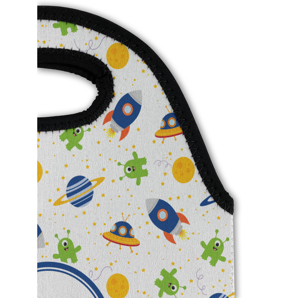 Boy's Space & Geometric Print Double Wine Tote - Detail 1 (new)