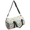 Boy's Space & Geometric Print Duffel Bag - Small (Personalized)