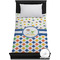 Boy's Space & Geometric Print Duvet Cover - Twin XL (Personalized)