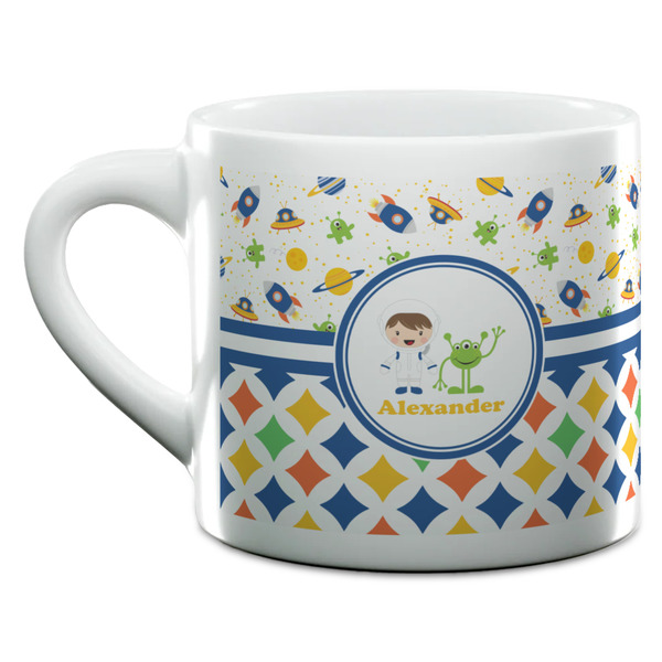 Boy's Space & Geometric Print Espresso Cup - 6oz (Double Shot) (MAIN)