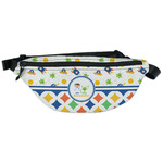 Boy's Space & Geometric Print Fanny Pack - Classic Style (Personalized)