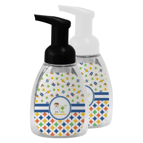 Boy's Space & Geometric Print Foam Soap Bottles - Main