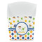 Boy's Space & Geometric Print French Fry Favor Box - Front View