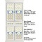 Boy's Space & Geometric Print Full Cabinet (Show Sizes)