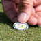 Boy's Space & Geometric Print Golf Ball Marker - Hand