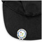 Boy's Space & Geometric Print Golf Ball Marker Hat Clip - Main