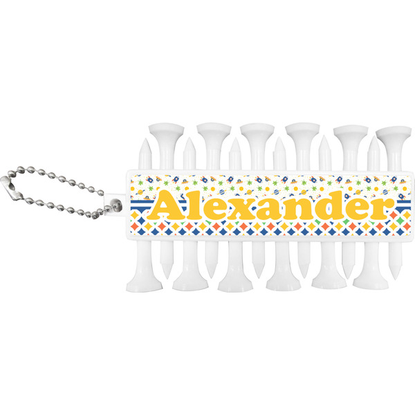 Boy's Space & Geometric Print Golf Buddy