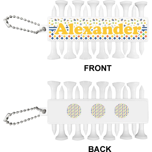 Boy's Space & Geometric Print Golf Buddy (Approval)