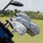 Boy's Space & Geometric Print Golf Club Iron Cover - Set of 9 (Personalized)