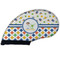 Boy's Space & Geometric Print Golf Club Covers - FRONT