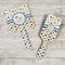 Boy's Space & Geometric Print Hand Mirrors - In Context