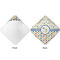 Boy's Space & Geometric Print Hooded Baby Towel- Approval