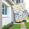 Boy's Space & Geometric Print House Flags - Double Sided - LIFESTYLE