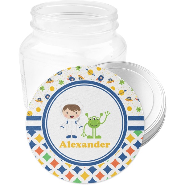 Boy's Space & Geometric Print Jar Opener - Main