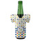 Boy's Space & Geometric Print Jersey Bottle Cooler - FRONT (on bottle)