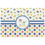 Boy's Space & Geometric Print Jigsaw Puzzle - 1000-piece (Personalized)