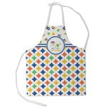 Boy's Space & Geometric Print Kid's Apron - Small (Personalized)