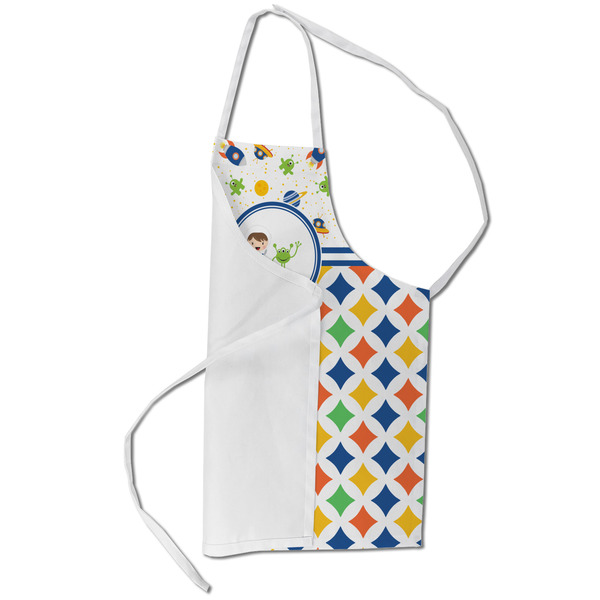 Boy's Space & Geometric Print Kid's Aprons - Small - Main