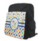 Boy's Space & Geometric Print Preschool Backpack (Personalized)