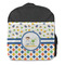 Boy's Space & Geometric Print Kids Backpack - Front