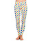 Boy's Space & Geometric Print Ladies Leggings - Large