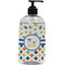Boy's Space & Geometric Print Plastic Soap / Lotion Dispenser (Personalized)