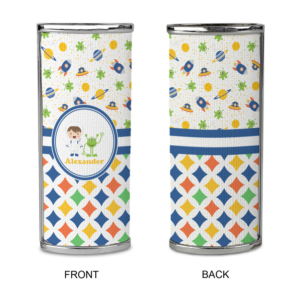 Boy's Space & Geometric Print Lighter Case - APPROVAL