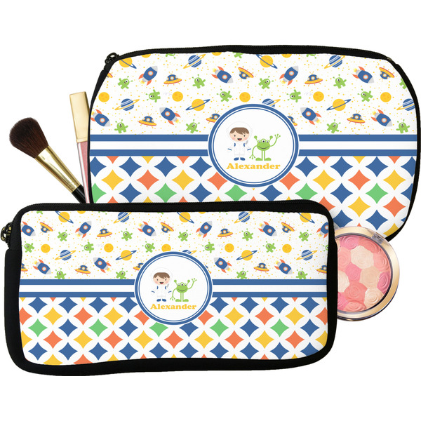 Boy's Space & Geometric Print Makeup Kit Aggregate