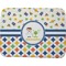 Boy's Space & Geometric Print Memory Foam Bath Mat - 48"x36" (Personalized)