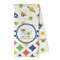 Boy's Space & Geometric Print Kitchen Towel - Microfiber (Personalized)