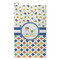 Boy's Space & Geometric Print Microfiber Golf Towels - Small - FRONT
