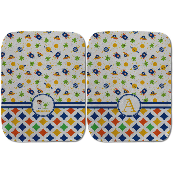 Boy's Space & Geometric Print Old Burps - Approval