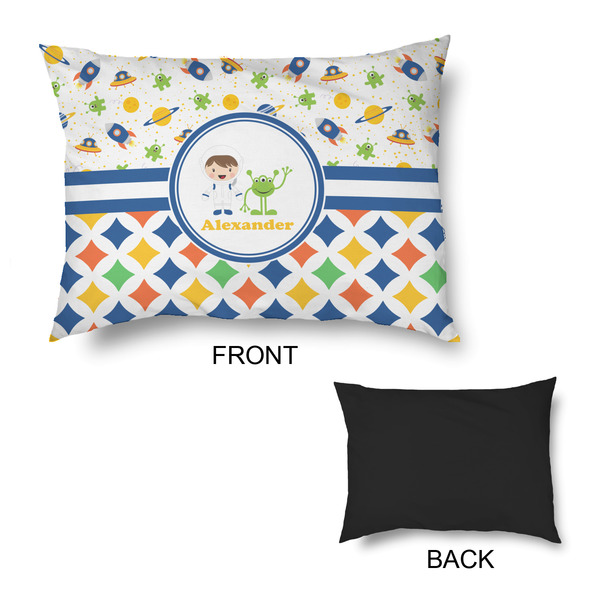 Boy's Space & Geometric Print Outdoor Dog Beds - Medium - APPROVAL