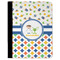 Boy's Space & Geometric Print Padfolio Clipboards - Large - FRONT