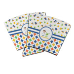 Boy's Space & Geometric Print Party Cup Sleeve (Personalized)