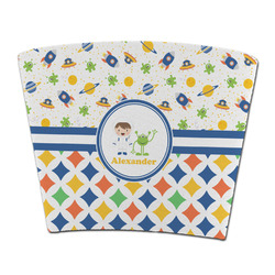 Boy's Space & Geometric Print Party Cup Sleeve - without bottom (Personalized)