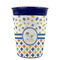 Boy's Space & Geometric Print Party Cup Sleeves - without bottom - FRONT (on cup)