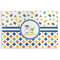 Boy's Space & Geometric Print Disposable Paper Placemats (Personalized)