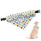Boy's Space & Geometric Print Dog Bandana - XLarge (Personalized)