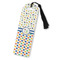 Boy's Space & Geometric Print Plastic Bookmarks - Front