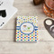 Boy's Space & Geometric Print Playing Cards - In Context