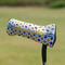Boy's Space & Geometric Print Putter Cover - On Putter