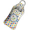 Boy's Space & Geometric Print Sanitizer Holder Keychain - Large in Case
