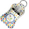 Boy's Space & Geometric Print Sanitizer Holder Keychain - Small in Case