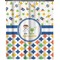 Boy's Space & Geometric Print Extra Long Shower Curtain - 70"x84" (Personalized)