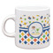 Boy's Space & Geometric Print Espresso Cup (Personalized)